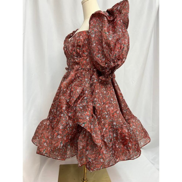 NWT! SELKIE THE CRIMSON BEBE BLOOM DRESS SIZE-6X - Picture 3 of 9